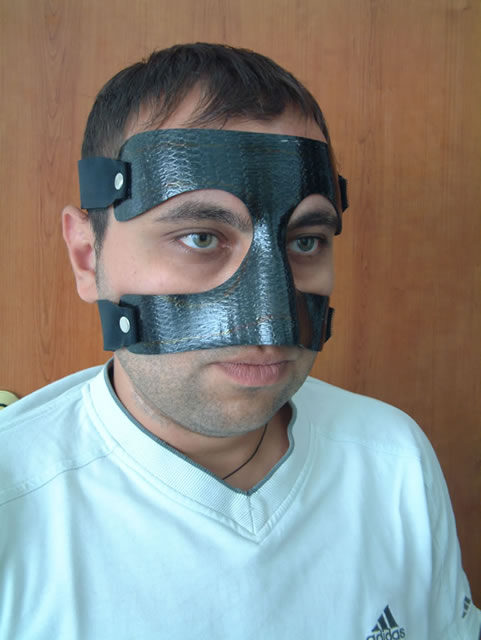 Maschera su misura per la protezione del setto nasale. - O.D.S.